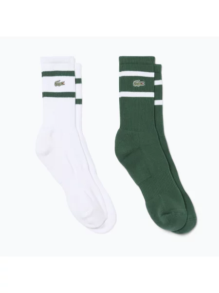Ponožky Lacoste biela