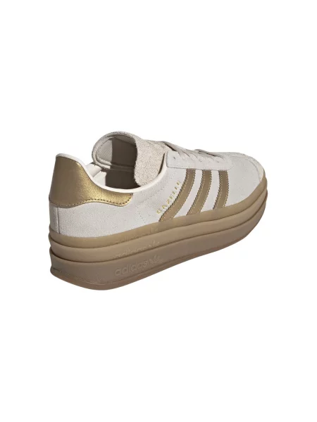 Adidas Originals sneakers din piele întoarsă Gazelle Bold bej