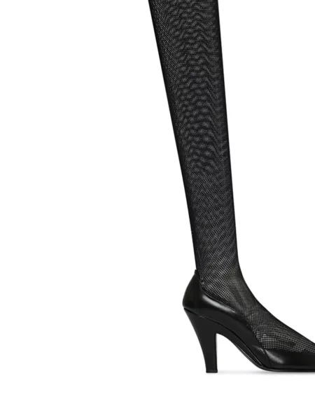 Pantofi cu toc The Row din piele negru
