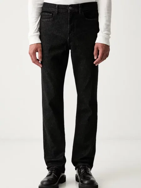 Zadig&Voltaire blugi straight pentru femei JOHN negru
