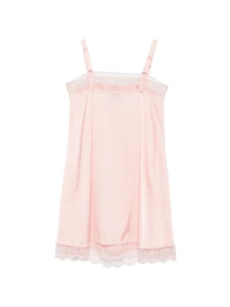 Rochie mini Simone Rocha din dantelă roz
