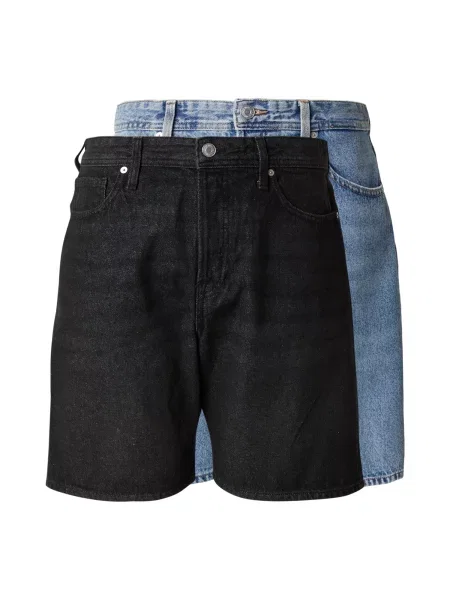 JACK & JONES Jeans JJITONY JJORIGINAL albastru denim / denim negru
