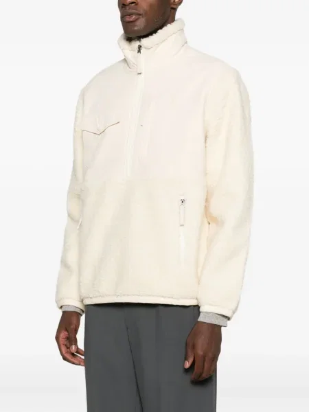 Geacă Polo Ralph Lauren de jumătate de fermoar gri