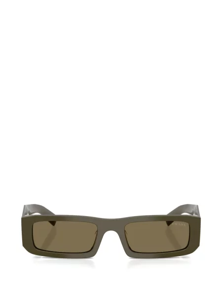 Sunčane naočale Prada Eyewear s autogramom zelena