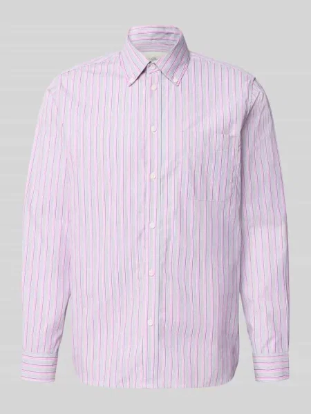 Koszula casualowa w kroju regular fit z kołnierzykiem button-down model Kent' Les Deux
