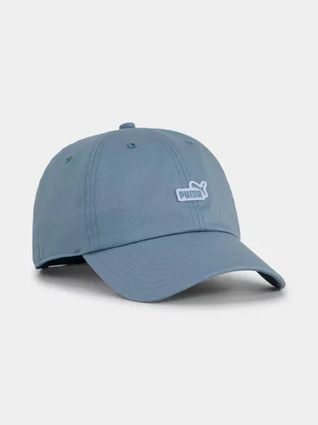 PUMA Ess Logo Patch Bb Cap Кепка Унісекс Комбінований верх синій