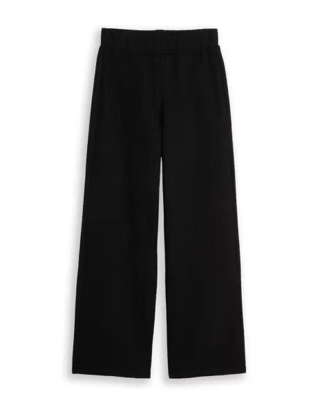 TOM TAILOR DENIM Nadrág fekete