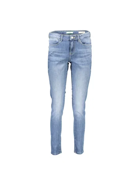 Jeansy skinny Guess niebieskie