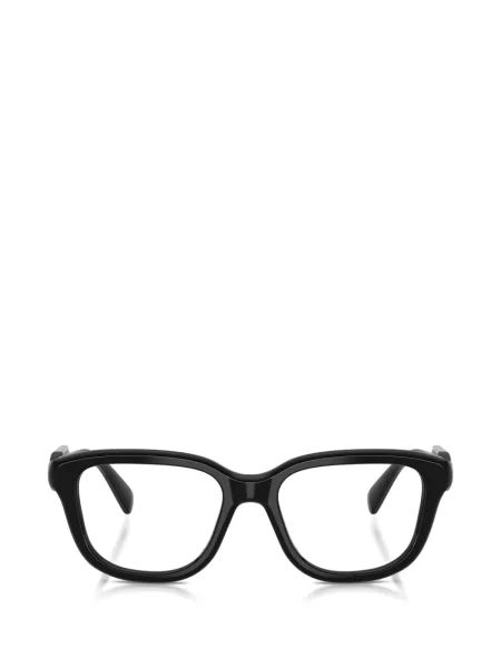 Ochelari de soare dreptunghiulari Miu Miu Eyewear negru