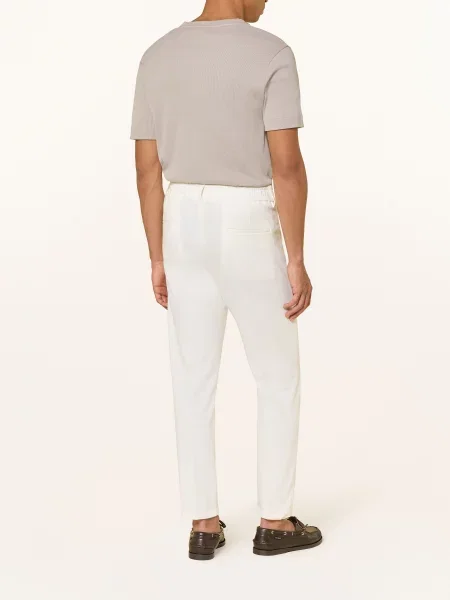 Drykorn Kombinované Kalhoty Chasy Extra Slim Fit ecru
