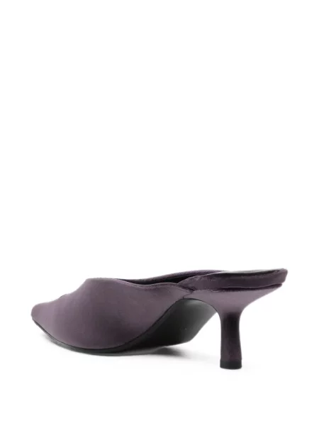 Papuci tip mules Senso violet