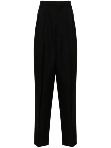 Pantaloni Random Identities plisate negru