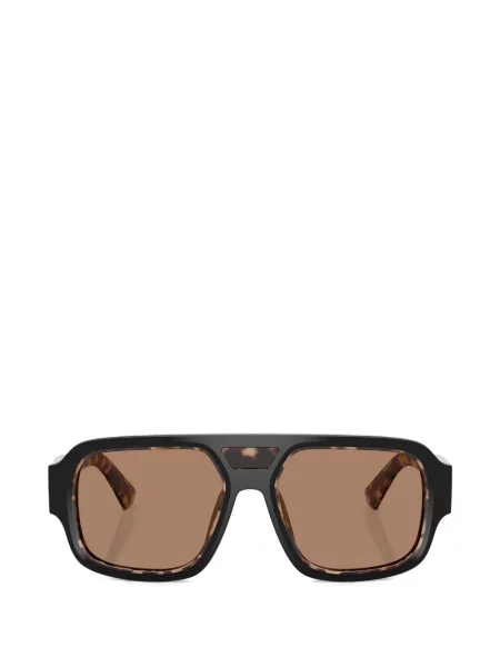 Ochelari de soare dreptunghiulari Dolce & Gabbana negru