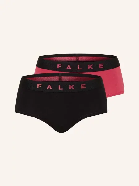 Falke Majtki Daily Comfort 2 Szt. pink czarne