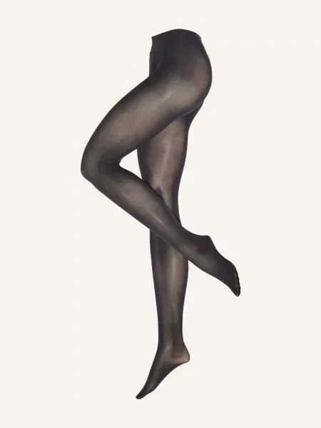 Falke Punčocháče Pure Matt graphite