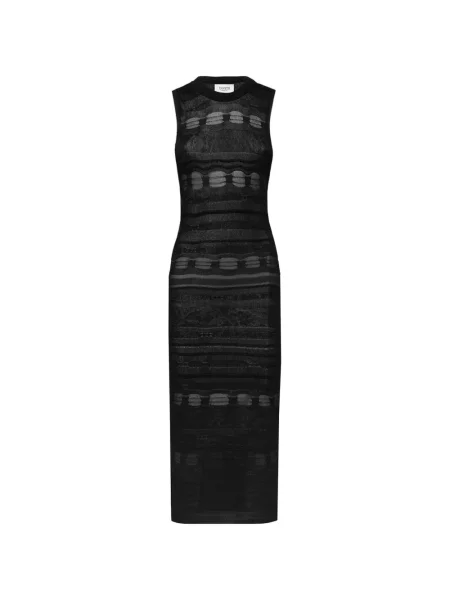 Rochie Laneus tricotate de costum negru