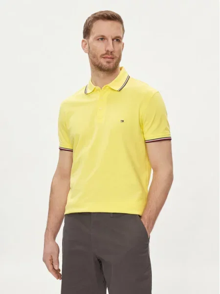 Tommy Hilfiger Polo żółty