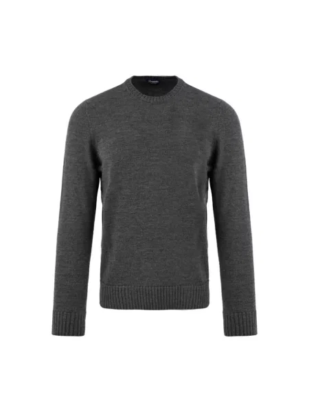 Sweter Drumohr szary