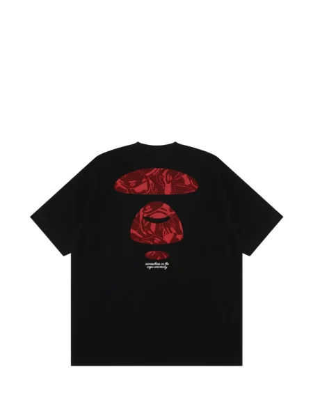 Tricou Aape By A Bathing Ape cu imagine negru