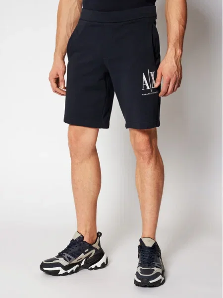 Bermudy Armani Exchange čierna