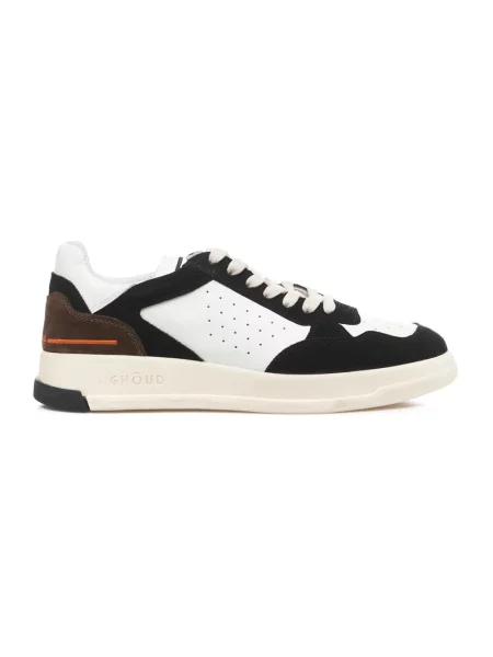 Sneakersy Ghoud skórzane białe