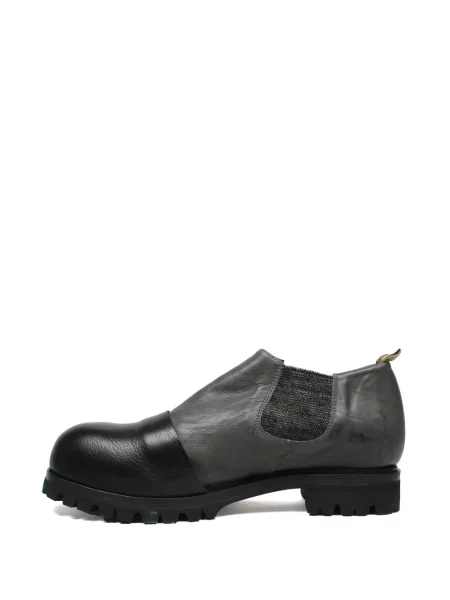 Botine chelsea Ziggy Chen din piele gri
