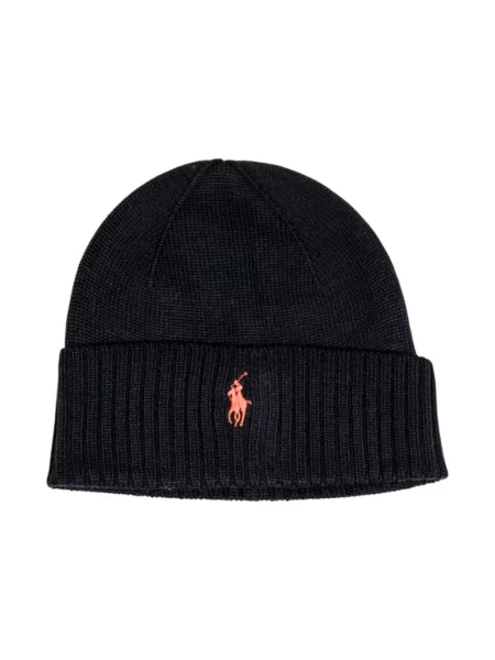 Polo Ralph Lauren czapka wełniana czarna