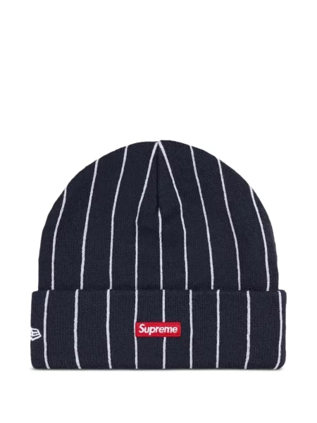 Prugasta kapa Supreme plava