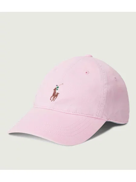 POLO RALPH LAUREN Șapcă baseball cu adaos de piele roz