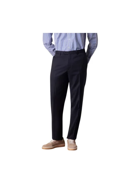 Spodnie Brooks Brothers wełniane niebieskie