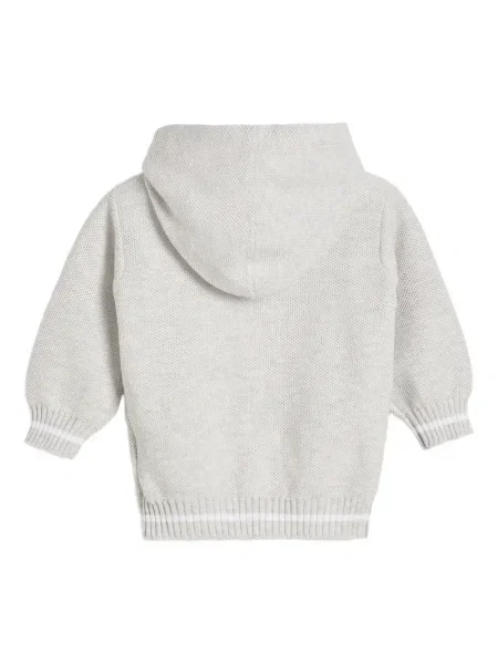 Bluza z kapturem dziecięca Brunello Cucinelli szara