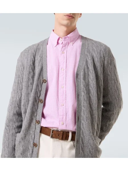 Cardigan Polo Ralph Lauren din cașmir gri