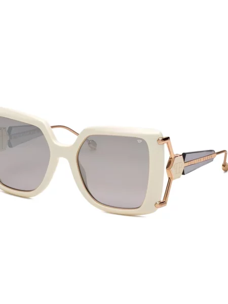 Ochelari de soare Philipp Plein Eyewear alb