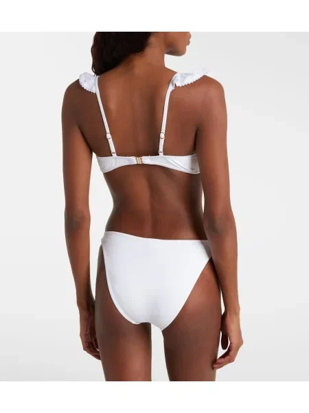 Bikini Melissa Odabash cu volane alb