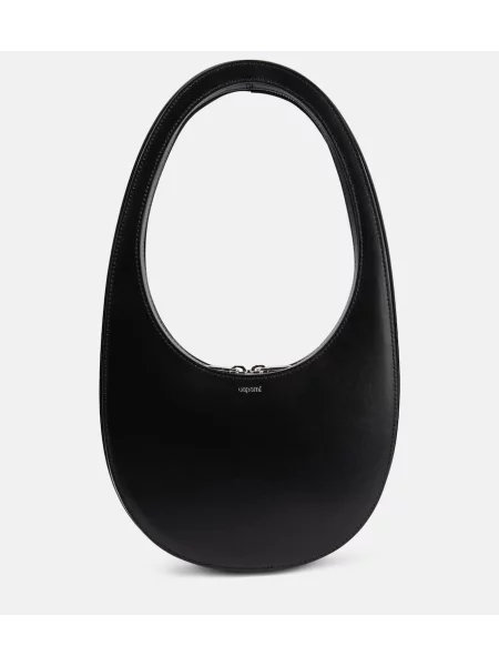 Geanta de piele Coperni din piele negru