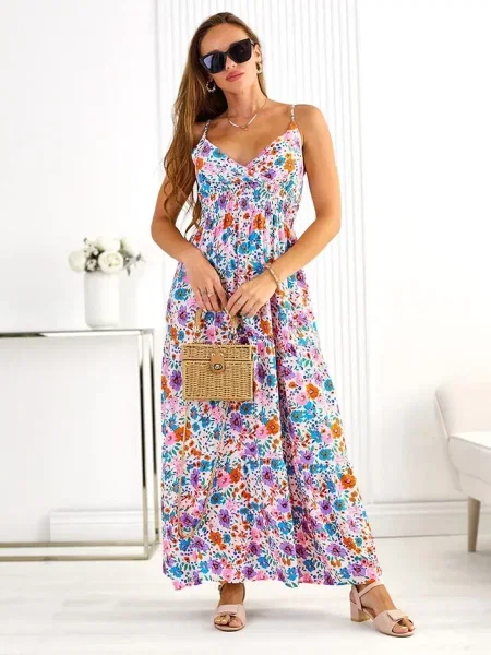 Rochie midi Resti până la genunchi de costum alb