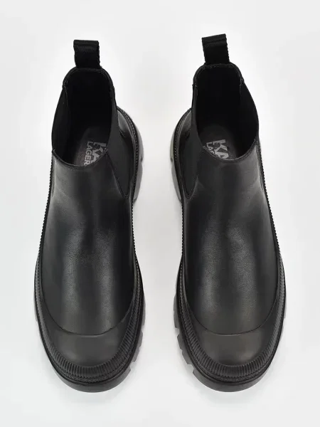 Кожаные сапоги Karl Lagerfeld