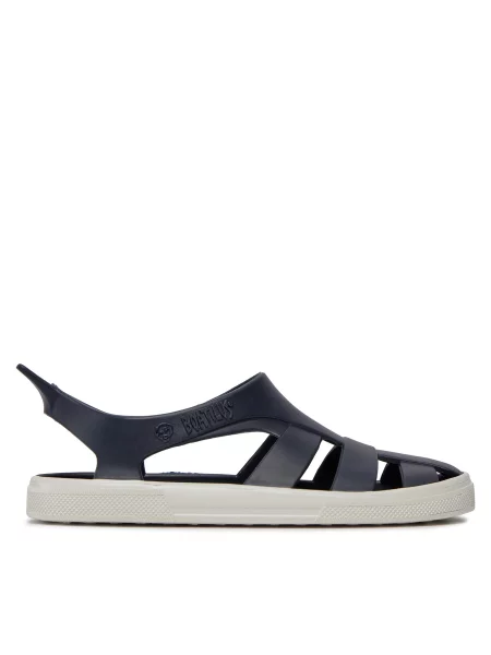 Juniorské sandály BOATILUS Bioty navy/white bílé