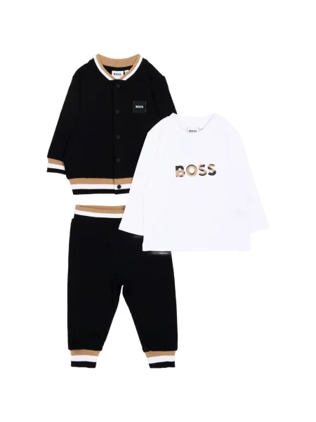 Komplet dresowy dziecięcy Bosswear czarny