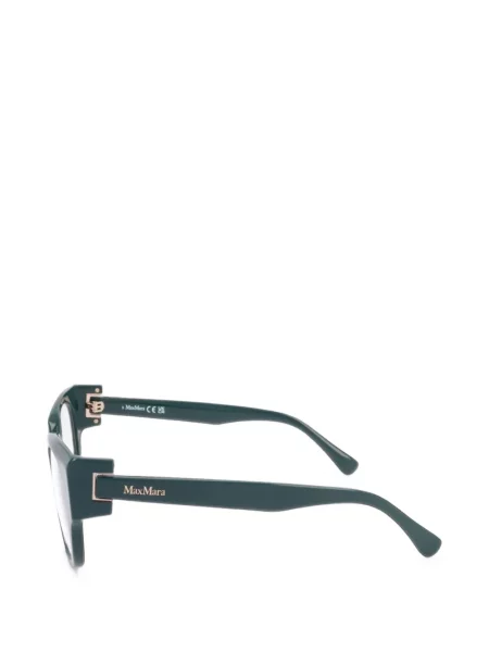 Ochelari de soare Max Mara Eyewear cu imprimeu geometric verde