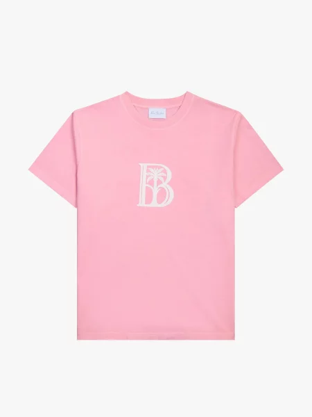 BLUE SKY INN Tricou roz deschis albastru
