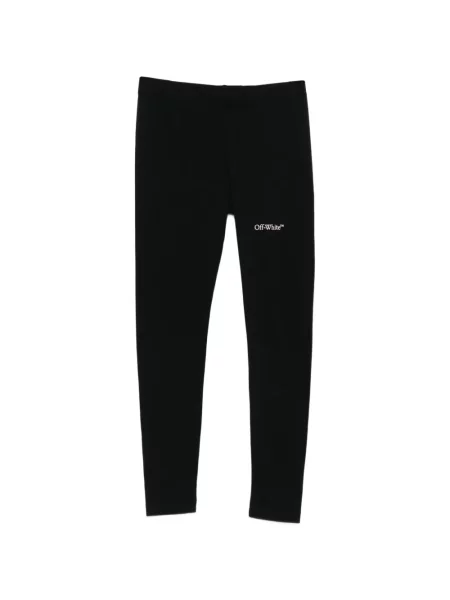 Legginsy dziecięce Off-white białe