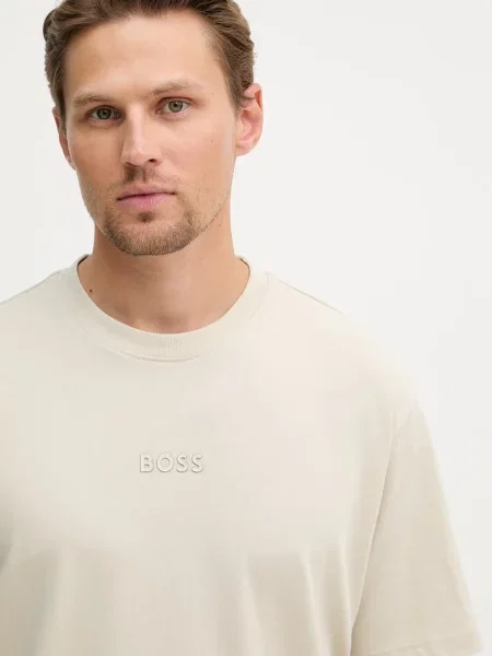 Футболка Boss Green зеленая