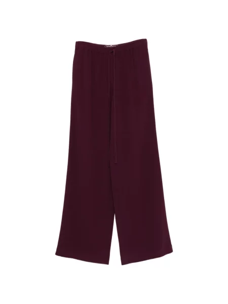 Pantaloni palazzo Ermanno Scervino cu cordon roșu