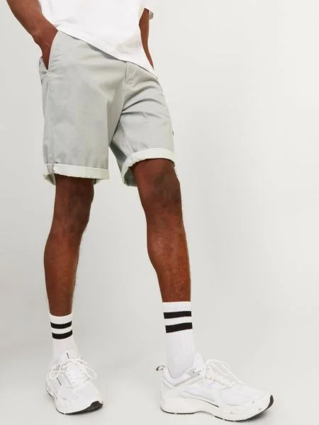 JACK & JONES Chino hlače Bowie kamen črna