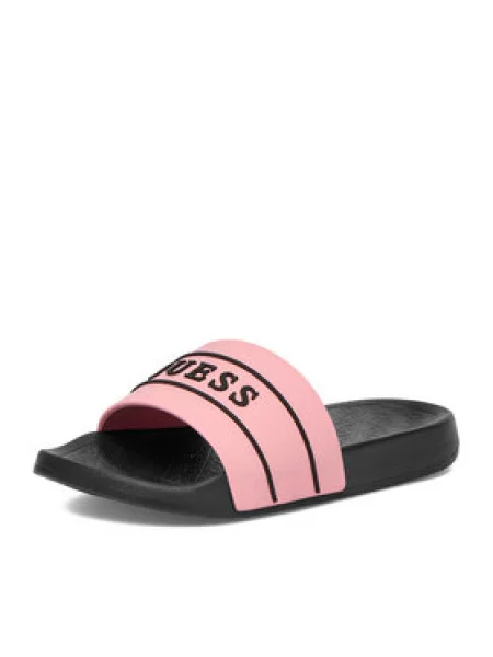 Dětské pantofle Guess růžové