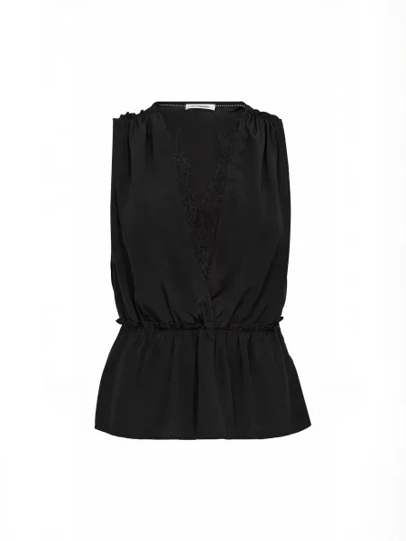Co'couture Top SurnnyCC negru