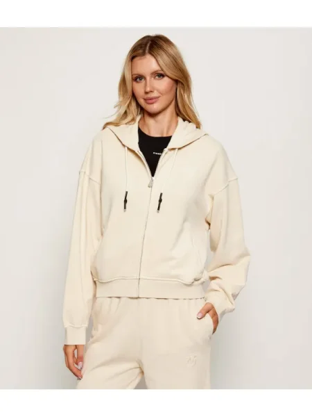 Pinko Pulóver MALIZIOSO | Loose fit fehér