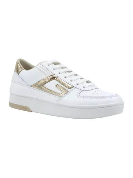 Sneakersy Guess skórzane białe