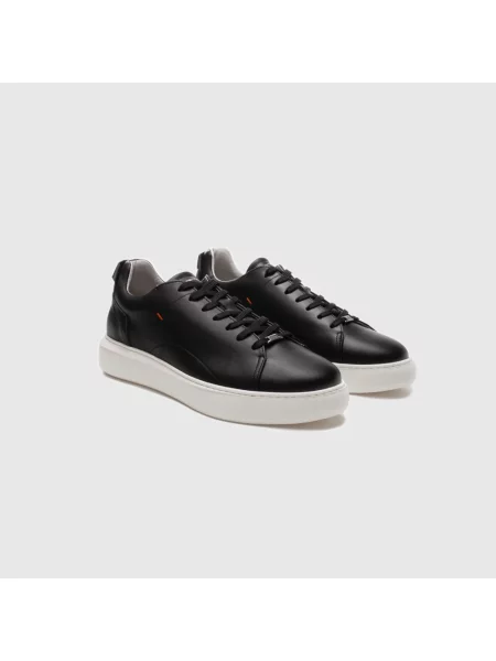 Sneakersy Ambitious skórzane czarne